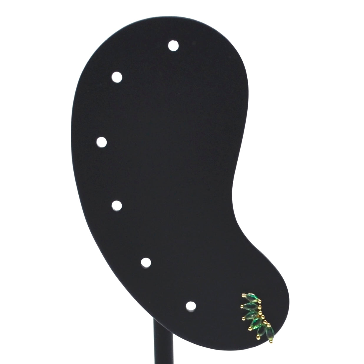 Bobby Rose Jewelry Oorbel Twig Green (per stuk)